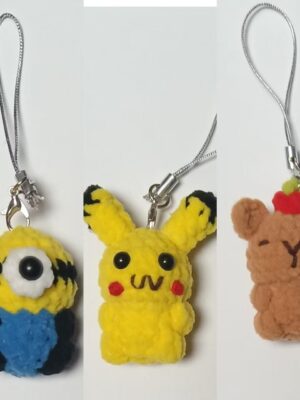 Crochet Cartoon Gummy Charm