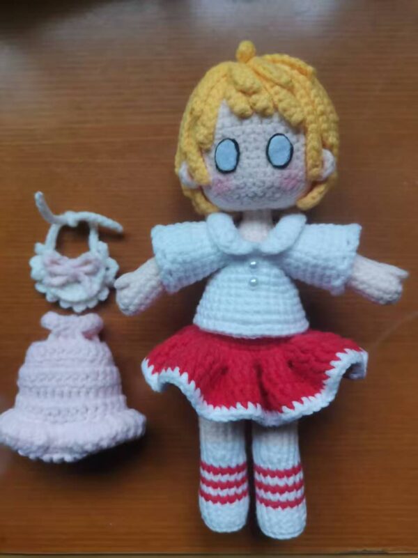 Crocheted Wendy Figurine